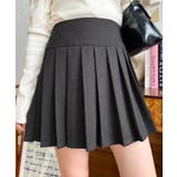 微起毛ウールライクプリーツミニスカート | moment+ | 詳細画像19