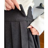 微起毛ウールライクプリーツミニスカート | moment+ | 詳細画像24