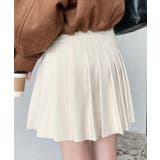 微起毛ウールライクプリーツミニスカート | moment+ | 詳細画像4