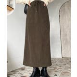 コーデュロイドロストタイトスカート | moment+ | 詳細画像14 