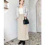 コーデュロイドロストタイトスカート | moment+ | 詳細画像6 