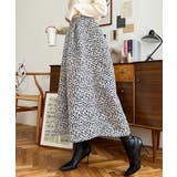 ゴブランジャガードフレアスカート | moment+ | 詳細画像12 