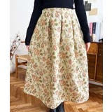 ゴブランジャガードフレアスカート | moment+ | 詳細画像7 