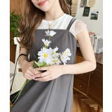 カットジョーゼットダブルストラップキャミワンピース | moment+ | 詳細画像28