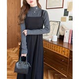 カットジョーゼットダブルストラップキャミワンピース | moment+ | 詳細画像32