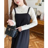 カットジョーゼットダブルストラップキャミワンピース | moment+ | 詳細画像41