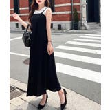 カットジョーゼットダブルストラップキャミワンピース | moment+ | 詳細画像45