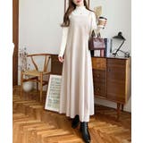 カットジョーゼットダブルストラップキャミワンピース | moment+ | 詳細画像5