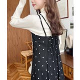 カットジョーゼットダブルストラップキャミワンピース | moment+ | 詳細画像51