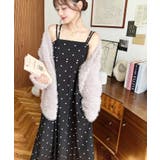 カットジョーゼットダブルストラップキャミワンピース | moment+ | 詳細画像52