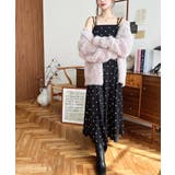 カットジョーゼットダブルストラップキャミワンピース | moment+ | 詳細画像54