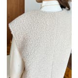 Vネックジャンパースカートリングフェイクウール | moment+ | 詳細画像31