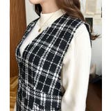 ツイードマーメイドワンピース | moment+ | 詳細画像19 