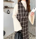 ツイードマーメイドワンピース | moment+ | 詳細画像26 