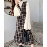 ツイードマーメイドワンピース | moment+ | 詳細画像28 