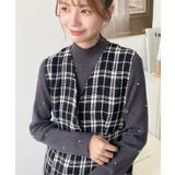 ツイードマーメイドワンピース | moment+ | 詳細画像8 