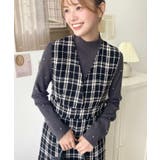 ツイードマーメイドワンピース | moment+ | 詳細画像9 