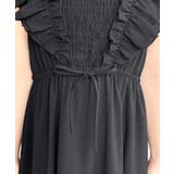 フロントシャーリングフリルワンピース | moment+ | 詳細画像14 