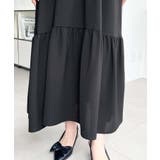 フロントシャーリングフリルワンピース | moment+ | 詳細画像15 