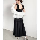 シャーリングティアードカットソーキャミワンピース | moment+ | 詳細画像11 