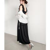 シャーリングティアードカットソーキャミワンピース | moment+ | 詳細画像12 