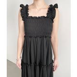 シャーリングティアードカットソーキャミワンピース | moment+ | 詳細画像17 