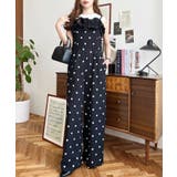 ギンガム＆ドットフリルオールインワン | moment+ | 詳細画像11 