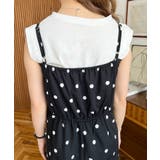 ギンガム＆ドットフリルオールインワン | moment+ | 詳細画像22 