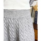 《セットアップ》ケーブル編みポロ&ショートパンツセットアップニット | moment+ | 詳細画像26 