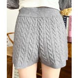 《セットアップ》ケーブル編みポロ&ショートパンツセットアップニット | moment+ | 詳細画像28 