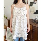 コットンレースフリルティアードキャミワンピース | moment+ | 詳細画像13 