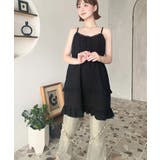 コットンレースフリルティアードキャミワンピース | moment+ | 詳細画像20 