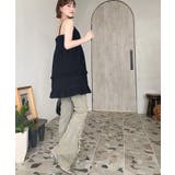 コットンレースフリルティアードキャミワンピース | moment+ | 詳細画像21 