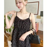 コットンレースフリルティアードキャミワンピース | moment+ | 詳細画像24 