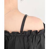 〈マルチWAY〉ショルダースリットクロスフリルセパレートワンピース | moment+ | 詳細画像23 