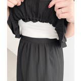 〈マルチWAY〉ショルダースリットクロスフリルセパレートワンピース | moment+ | 詳細画像25 