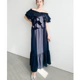 〈マルチWAY〉ショルダースリットクロスフリルセパレートワンピース | moment+ | 詳細画像28 