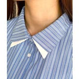 ダブルカラーレースフリルティアードシャツワンピース | moment+ | 詳細画像18