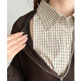 シャツドッキングフリルミニワンピース | moment+ | 詳細画像18