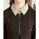 シャツドッキングフリルミニワンピース | moment+ | 詳細画像19