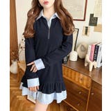 シャツドッキングフリルミニワンピース | moment+ | 詳細画像29