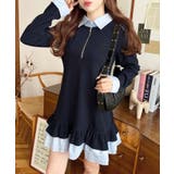 シャツドッキングフリルミニワンピース | moment+ | 詳細画像32