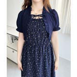 \1枚でコーデが完成♪/ボレロデザインドッキングワンピース | moment+ | 詳細画像22