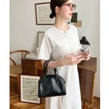 綿100％無地＆ボーダー オープンバック半袖ワンピース | moment+ | 詳細画像39 