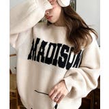 ロゴジャガードニットプルオーバー6G アルパカタッチ | moment+ | 詳細画像8 