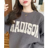 ロゴジャガードニットプルオーバー6G アルパカタッチ | moment+ | 詳細画像25 