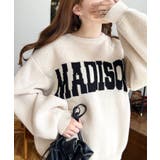 ロゴジャガードニットプルオーバー6G アルパカタッチ | moment+ | 詳細画像6 