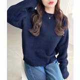 \13色展開♪ ゆったりもちもちミックスカラーニットプルオーバー(自宅で洗えるウ… | moment+ | 詳細画像57