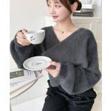 シャギーニットプルオーバーカシュクール | moment+ | 詳細画像15 