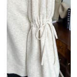 ボトルネックキャンディショルダーボリュームスリーブミックスニットプルオーバー | moment+ | 詳細画像43 